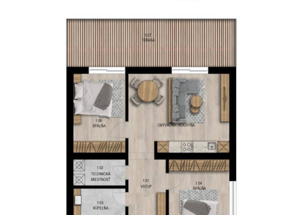 3i apartmány na pokojnom mieste Mýto Nízke Tatry