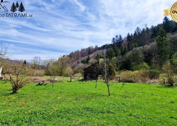 Rovinatý stavebný pozemok s IS Bystrá Nízke Tatry
