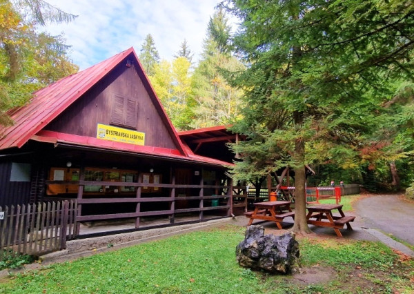 Pozemok pri vchode do jaskyne Bystrá Nízke Tatry