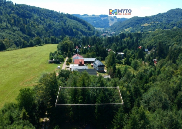 Stavebný pozemok v lese – Mýto pod Ďumbierom Nízke Tatry
