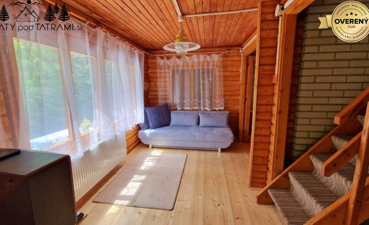 4i chata v lese pri potôčiku Krpáčovo Nízke Tatry - fotografia 8