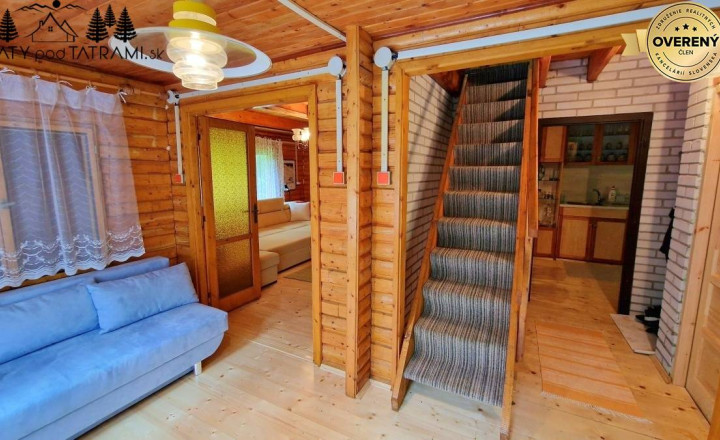 4i chata v lese pri potôčiku Krpáčovo Nízke Tatry - fotografia 9