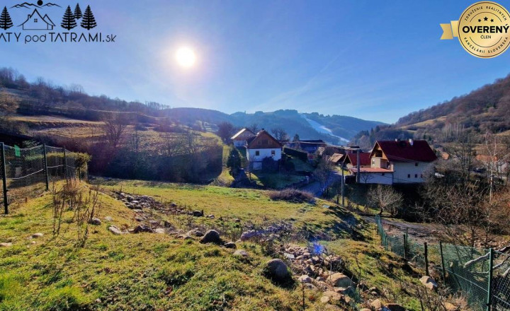 Stavebný pozemok s projektom na apartmánový dom Mýto Nízke Tatry - fotografia 1