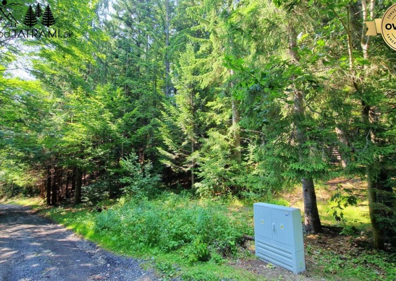 Stavebný pozemok s IS v lesnom prostredí Jarabá Nízke Tatry